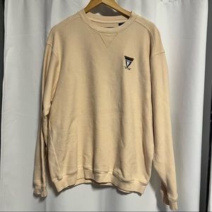Badlands Golf Club tan crew sweatshirt Large
